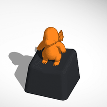 pok mon charmander 1 v1 mx Kirsche Tastenkappe Tastatur Pokémon tecla Teclado Videospiele 3d print model - Mito3D