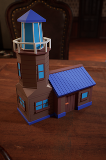 pok mon house - johto lighthouse pkmn gen 2 3d print model - Mito3D