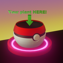 pok mon pot pokemon pokémon flowerpot 3d print model - Mito3D