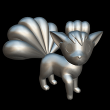 pok mon vulpix çeşitli pokemon hayvan bezeme oyuncak sanat 3d print model - Mito3D