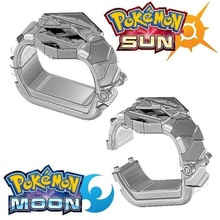 pok mon z-ring bracelette pokemon z ring sun moon crystal 3d print model - Mito3D
