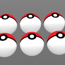 pokball pokmon yunorga various pokemon poke balls nintendo 3d print model - Mito3D