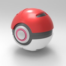 pokeball gadget brinquedo pokemon sci-fi gratuito scifi dispositivo 3d print model - Mito3D