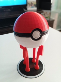 pokeball jouets 3d print model - Mito3D