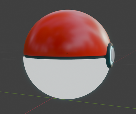 pokeball pokemon ball anime iconic 3d print model - Mito3D