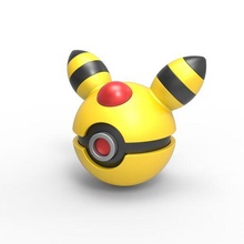 pokeball ampharos pokemon ball container toy print printable 3d print model - Mito3D