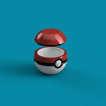 pokeball container 3d print model - Mito3D