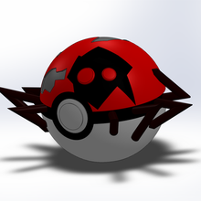 pokeball échapper 3d print model - Mito3D