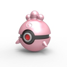 pokeball igglybuff Pokemon palla contenitore giocattolo Stampa stampabile 3d print model - Mito3D