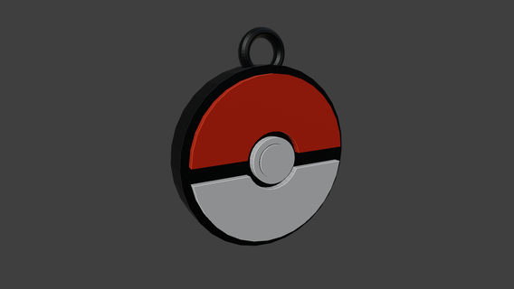 pokeball clé chaîne Pokémon porte clés cendre Pokemongo nintendo Pikachu anime 3d print model - Mito3D