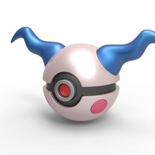 pokeball mr mimo Pokemon mrmime mistermeball contenitore giocattolo Stampa stampabile 3d print model - Mito3D