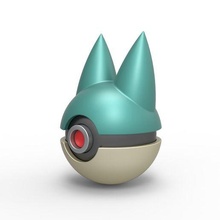 pokeball munchlax Pokemon contenitore giocattolo Stampa stampabile 3d print model - Mito3D