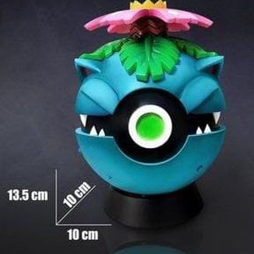 pokeball pacco Pokemon 3D print model - Mito3D