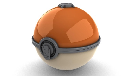 pokeball pokemon Arceus Sanat oyuncak anime nintendo reçine sla pla 3d print model - Mito3D