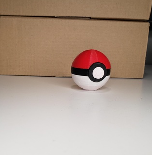 pokebola rompecabezas pokemon juego enchufe hilo caza 3d print model - Mito3D