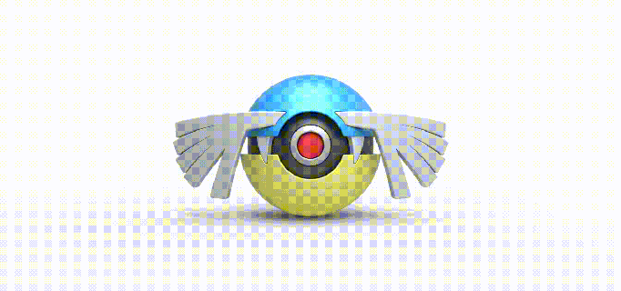 pokeball phoque Pokémon concept récipient anime jouet impression imprimable 3d print model - Mito3D