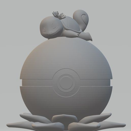 Pokeball spritzen Menge 3D print model - Mito3D