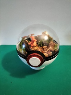 pokebola terrario 20 ecoterrario pokemon plantas decoración 3d print model - Mito3D