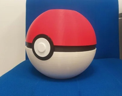 Pokeball Urne Pokémon Schublade Spielzeug Lager Spielzeuge 3d print model - Mito3D