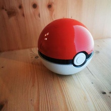 pokecho 3 arte Pokémon pokebola poke ball cutucar bola eco Amazonas alexa echo dot 3d print model - Mito3D
