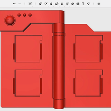pokedex ds suporte do cartucho gadget 3ds novo xl nintendo pokemon jogos de vídeo 3d print model - Mito3D