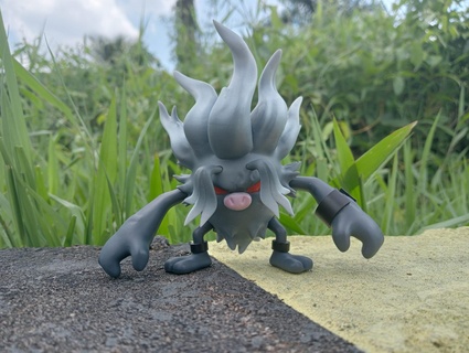 Pokémon aniquilar jogos anime paladino figura escarlate tolet paradoxo primeape 3d print model - Mito3D