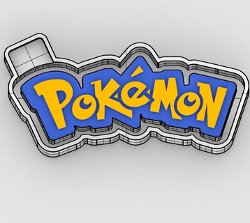 Pokémon nouveau venu moule silicone boîte 3d modèle moulage stl faire fabrication moules boites 3d print model - Mito3D