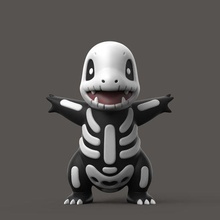 Pokémon Halloween charmander 3d print model - Mito3D