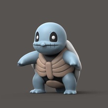pokemon - halloween squirtle 3d print model - Mito3D