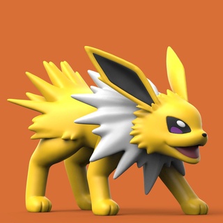 Pokémon jolteon gicler Pikachu charmander bulbasaur libre Évoli batman jouet flexi pok lun 3d print model - Mito3D
