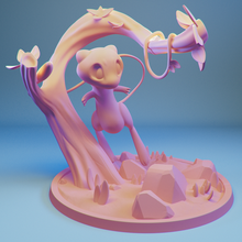 Pokémon miauler scène 3d print model - Mito3D