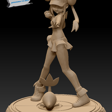 pokemon - rose snivy jeu figure de proue gratuit jouet collection pokeball 3d print model - Mito3D