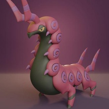pokemon - scolipede 3d print model - Mito3D