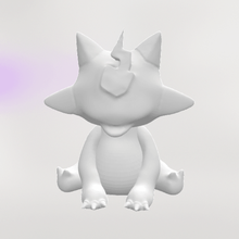 pokemon - toxel high poly Spiel toxtricity Schild Schwert 3d print model - Mito3D