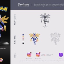 Pokémon Trainer matz Sammlung 3d print model - Mito3D