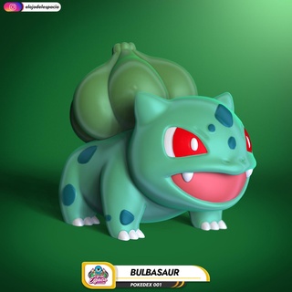 Pokémon 001 bulbasaur 3d print model - Mito3D