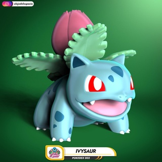 Pokémon 002 Ivysaur 3d print model - Mito3D