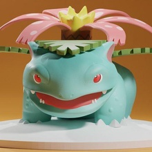 Pokémon 003 venusaur 3d print model - Mito3D