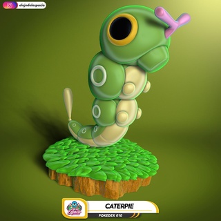 Pokémon 010 caterpie 3d print model - Mito3D