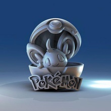 pokemon 14 ratatta movie comic picachu game 3d print model - Mito3D