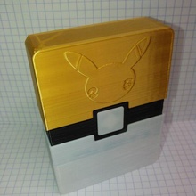 Pokémon 25 années anniversaire carte boîte Jeu pok lun 3d print model - Mito3D