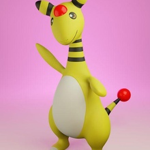 Pokémon pelipper jogos Pikachu cinza pokebola brinquedo popular eevee impressão 3d cão anime manga colecionável mega mareep flaaffy 3d print model - Mito3D