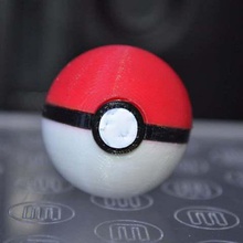 pokemon balle art signes logos 3d print model - Mito3D