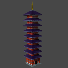 pokemon bell tower 3d print model - Mito3D