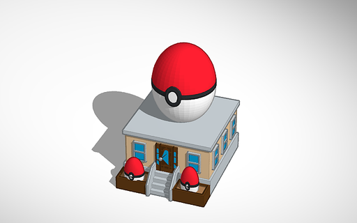 Pokémon Centro jogos Pikachu bate papo arte brinquedo brinquedos pokébola 3d print model - Mito3D