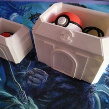 Pokemon centro 3d print model - Mito3D
