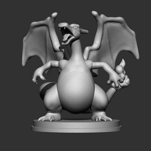 pokemon charizard juego nintendo impresión 3D print model - Mito3D