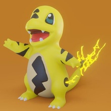 Pokémon charmander électrique type art bulbasaur gicler cendre Pikachu populaire entrée charizard charmeleon jouet anime 3d print model - Mito3D