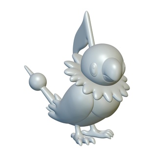 Pokémon chatot 441 otimizado 3d impressão 3d print model - Mito3D