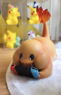 pokemon grueso grasa mas lindo charmander nintendo juego 3dprint 3dprinting anime juguete 3d print model - Mito3D